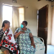  temporary housing facility in Maseru