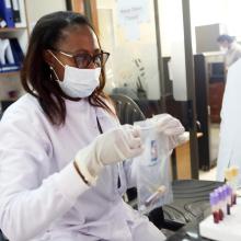 Mary Mebitso Lab Assistant