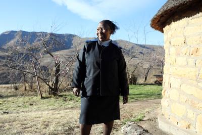 Nurse-in-charge Maleshoane Seleke
