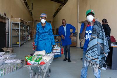 Treatment supporters in Lesotho